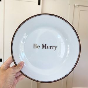 (BRAND NEW) Williams Sonoma Be Merry Christmas Salad Plates (20)